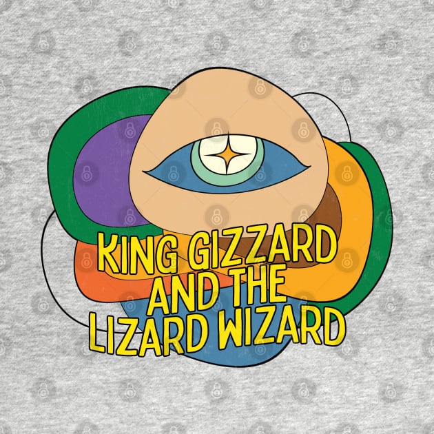 King Gizzard and the Lizard Wizard / Original Psychedelic Design by DankFutura